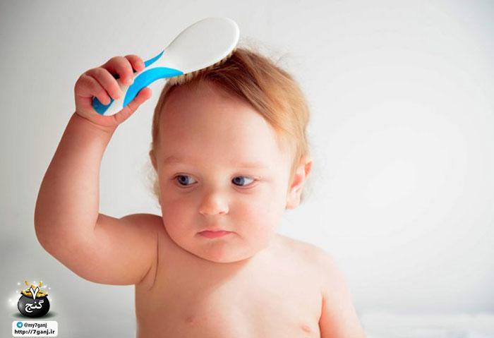 روش های خانگی برای تقویت رشد موی بچه ها