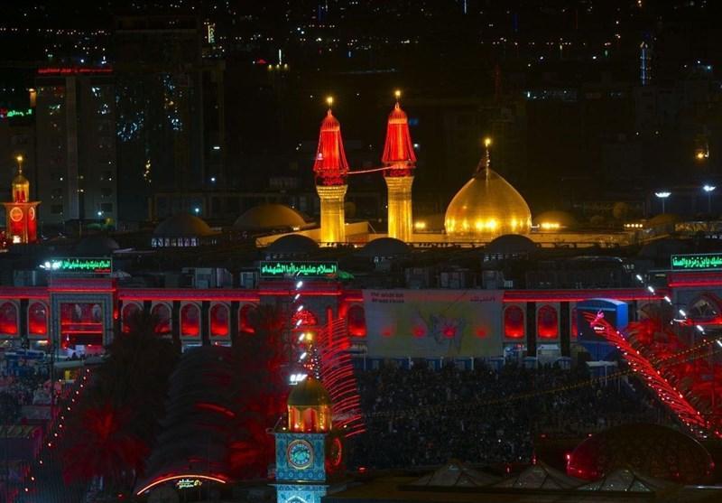 تصاویر حاج قاسم و ابو مهدى در حرم امام حسین (ع) تصاویر حاج قاسم و ابو مهدى در حرم امام حسین (ع)