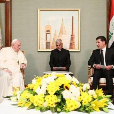 پاپ در موصل: صلح از جنگ قوی تر است