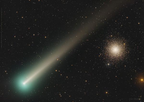 دنباله دار لئونارد در نزدیک ترین فاصله با زمین