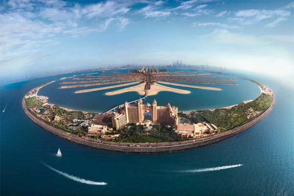 جذب گردشگری امارات با ساخت جزایر مصنوعی در سواحل خلیج فارس