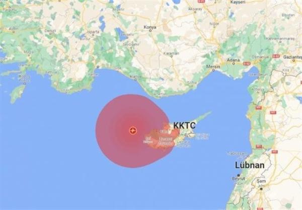 زلزله 6.4 ریشتری در دریای مدیترانه