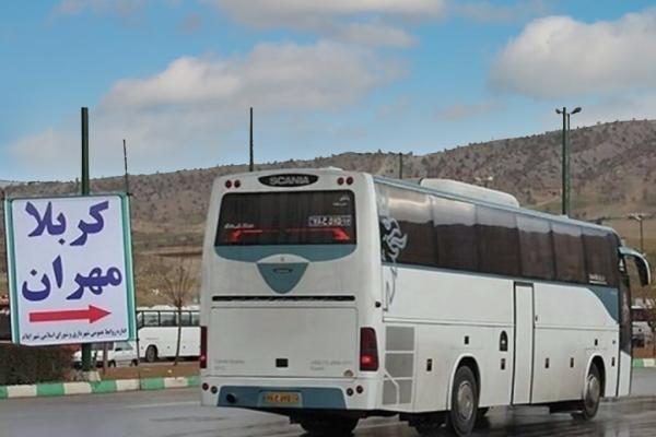 ورود 2500 دستگاه اتوبوس به مهران از امروز