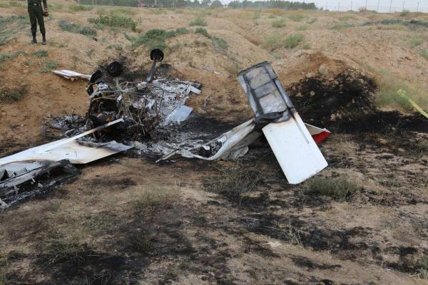 جزئیات حادثه سقوط هواپیمای آموزشی در فرودگاه پیغام کرج
