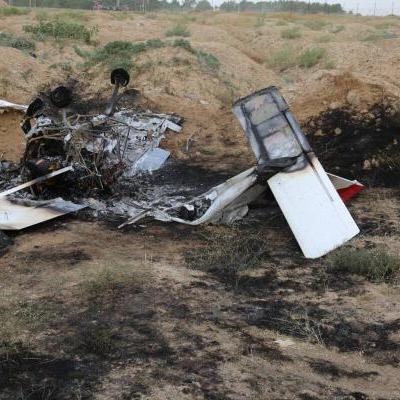 جزئیات حادثه سقوط هواپیمای آموزشی در فرودگاه پیغام کرج