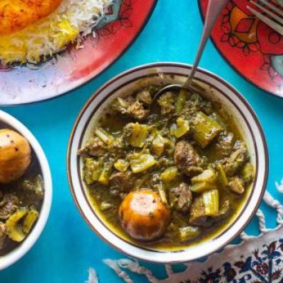 طرز تهیه خورشت کرفس مجلسی خوش طعم